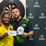 Nichol Esparon and Kerine Savy win inaugural Gran Kaz darts tournament